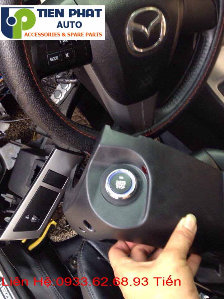 Độ Nút Engine Start Stop/Smart Key Chuyên Nghiệp Cho Mazda 3 Tại Tp.Hcm